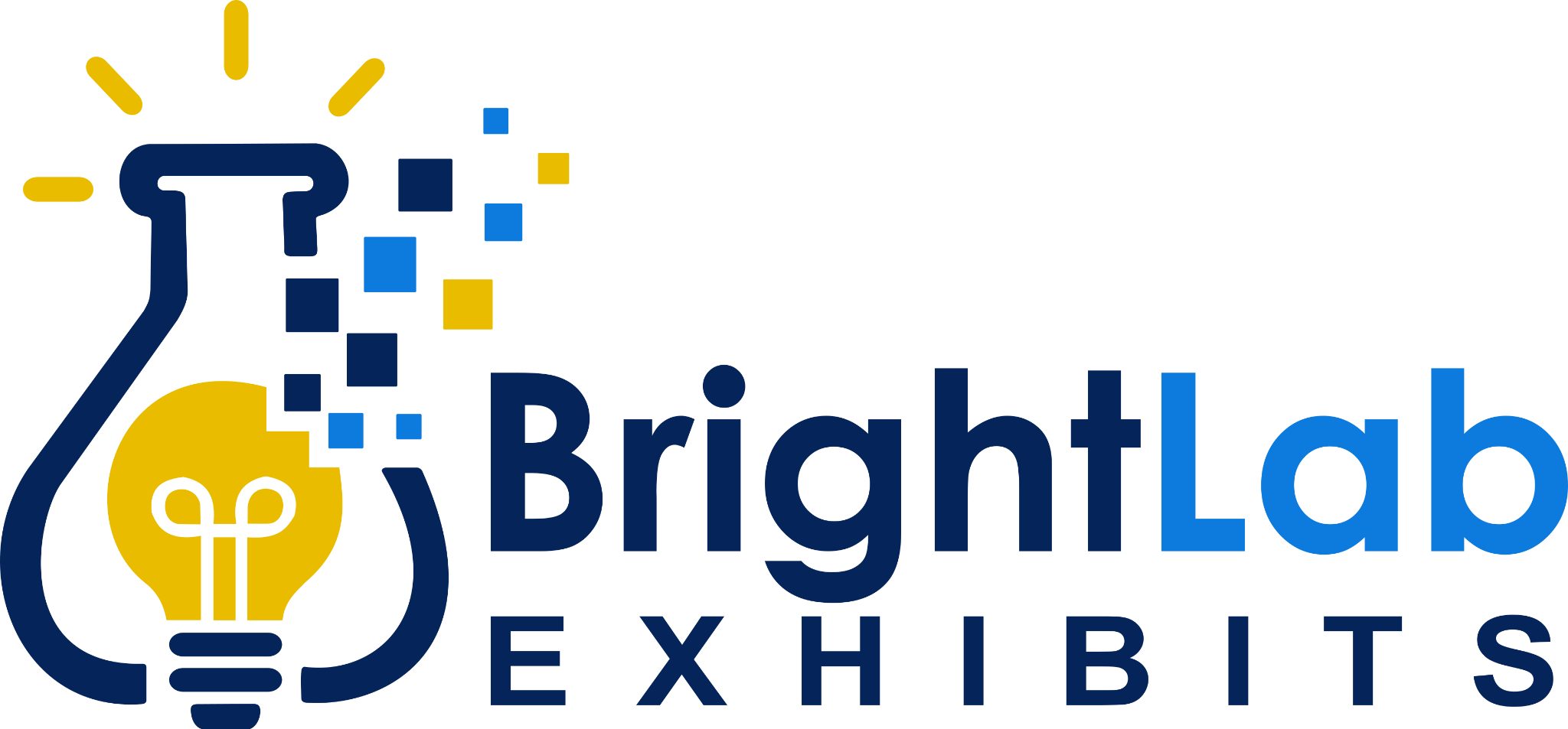 BrightLab Exhibits logo